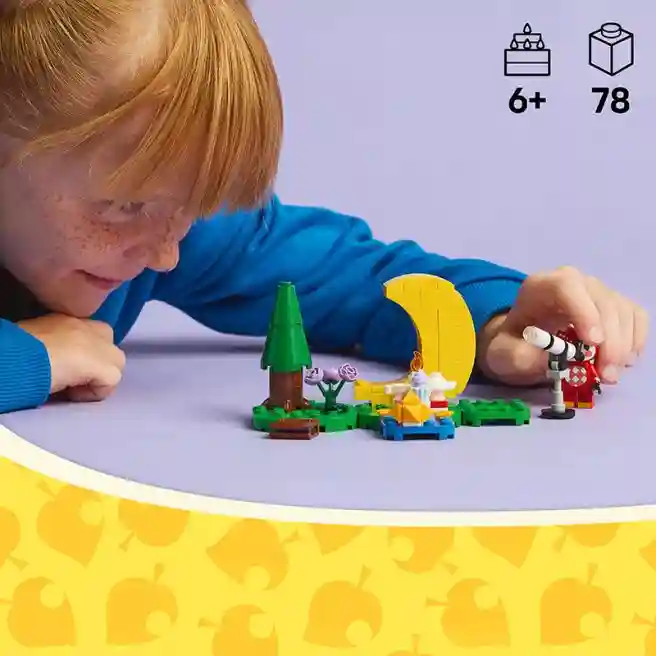 Конструктор LEGO Animal Crossing Наблюдение за звездами с Селестой, арт. 77053