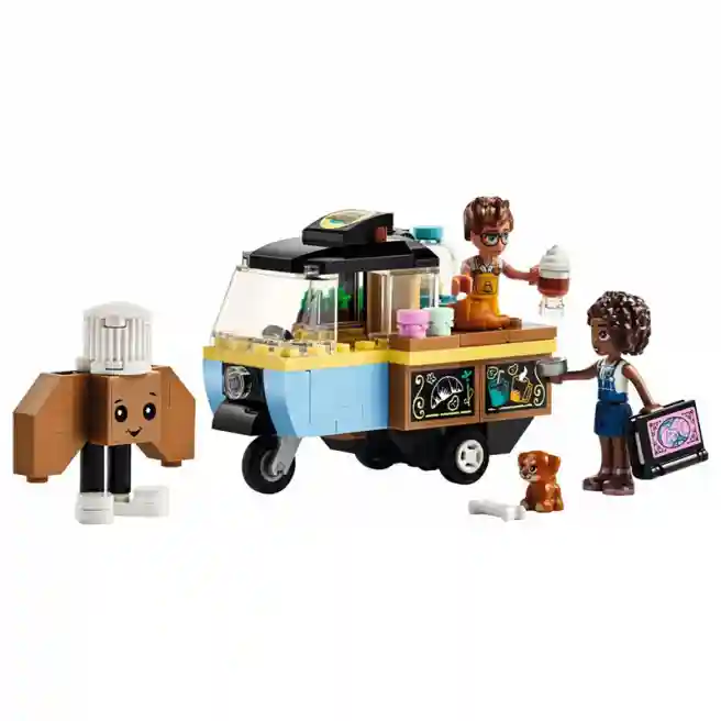 Constructor LEGO Friends Cărucior mobil pentru produse de pinificatie, art. 42606