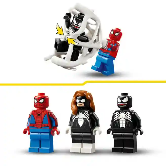 Constructor LEGO Marvel Spider-Man vs Venom Muscle Car, art. 76309