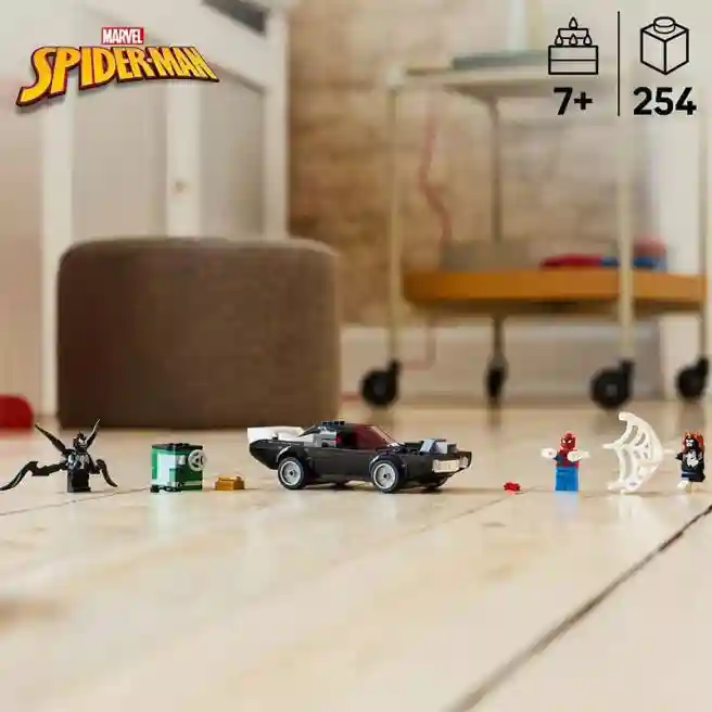 Constructor LEGO Marvel Spider-Man vs Venom Muscle Car, art. 76309