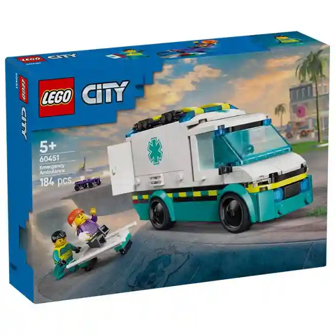 Constructor LEGO City Ambulanţă, art. 60451