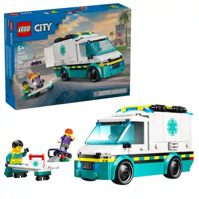 Constructor LEGO City Ambulanţă, art. 60451
