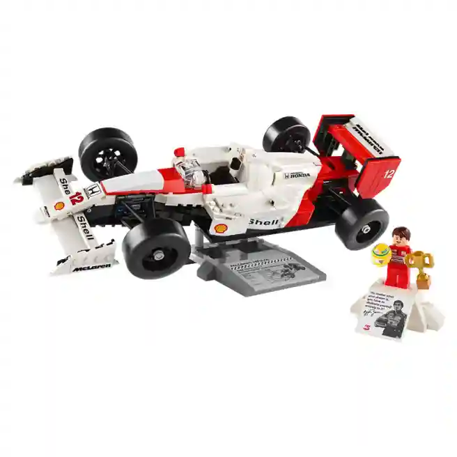 Constructor LEGO Icons McLaren MP4/4 și Ayrton Senna, art. 10330