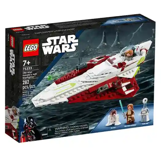 Constructor LEGO Star Wars Obi-Wan Kenobi’s Jedi Starfighter,art  75333