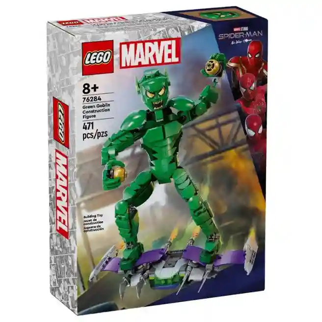 Constructor LEGO Marvel Figurină Green Goblin, art. 76284