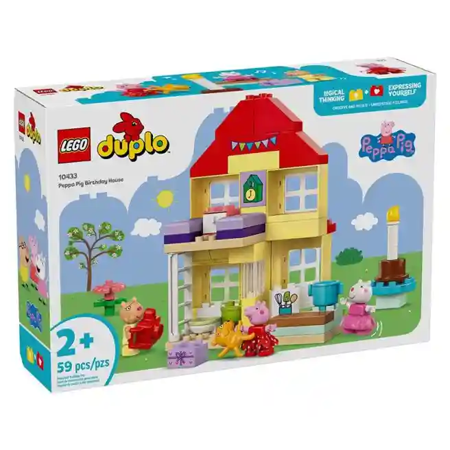 Конструктор LEGO DUPLO Домик для дня рождения Свинки Пеппы, арт. 10433