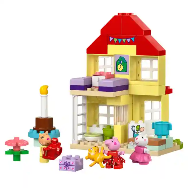 Конструктор LEGO DUPLO Домик для дня рождения Свинки Пеппы, арт. 10433