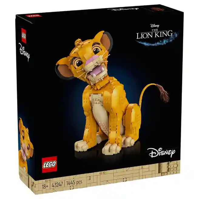 Конструктор LEGO Disney Молодой Симба, Король Лев, арт. 43247