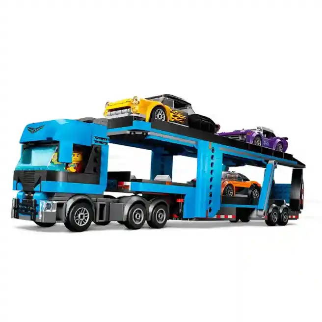 Конструктор LEGO City Грузовик-автовоз со спортивными автомобилями, арт. 60408
