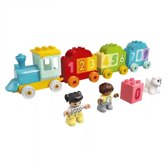 Constructor LEGO DUPLO Trenul cu numere - Învață să numeri, art. 10954