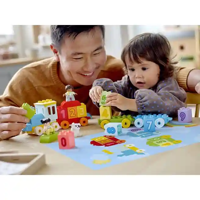 Constructor LEGO DUPLO Trenul cu numere - Învață să numeri, art. 10954