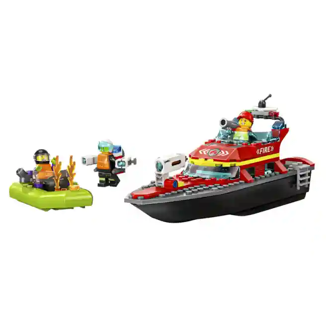 Constructor LEGO Barcă de salvare a incendiilor, art. 60373