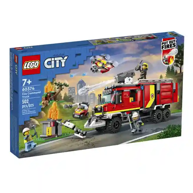 Constructor LEGO Mașină de pompieri, art. 60374