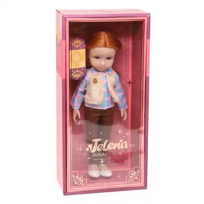 Кукла "Jelena" с рыжими волосами, 38 см, код 832010