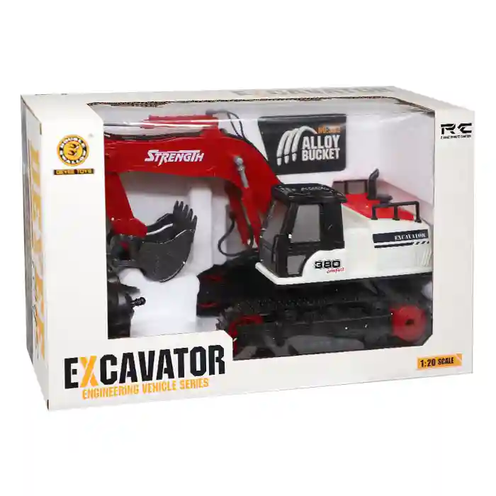 Excavator cu cupă de fier și telecomandă, cod 8350008