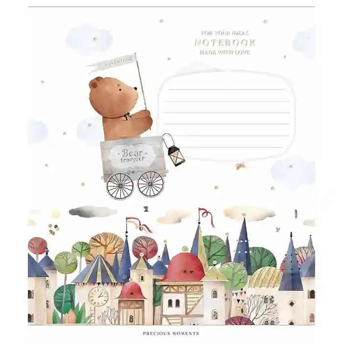 Тетрадь 12 листов клетка Школярик 3506 Precious moments