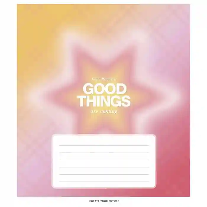 Caiet 18 foi pătrățele Shkolyarik 3526 Good things
