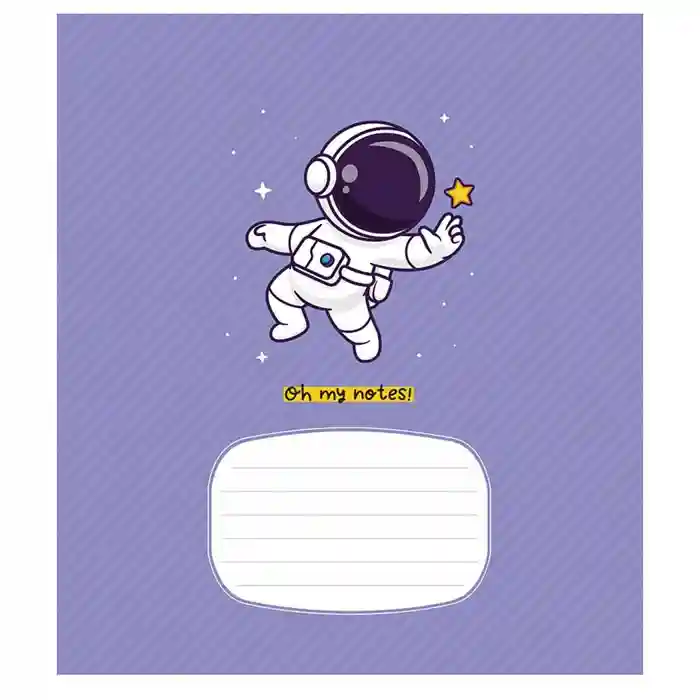 Тетрадь 24 листа клетка Школярик 3425 Oh My Notes