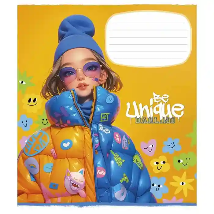 Caiet 24 foi linie Shkolyarik 3455 Be unique