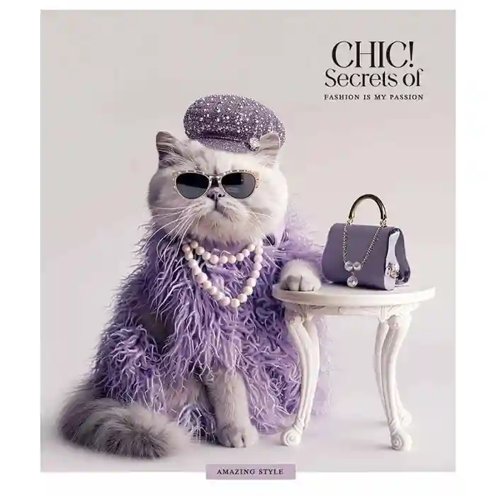 Caiet 60 foi pătrățele Shkolyarik 3458 Fashion chic