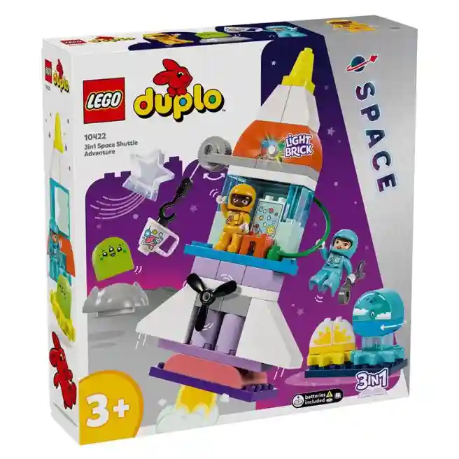 Constructor LEGO Duplo Aventura nava spatiala 3 in 1, art. 10422