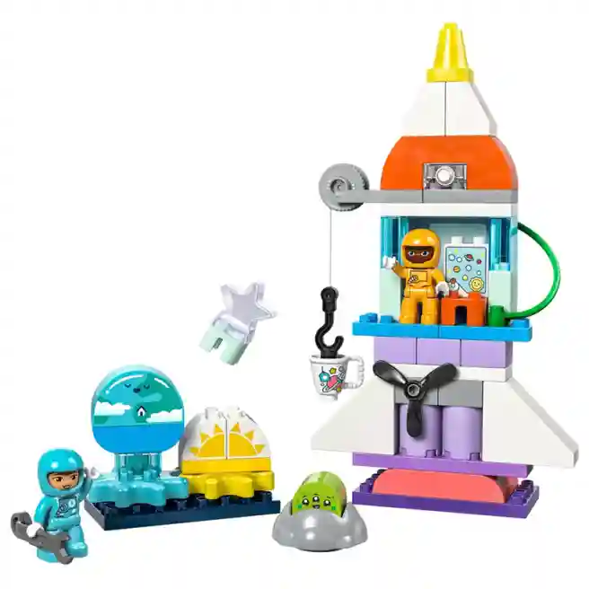 Constructor LEGO Duplo Aventura nava spatiala 3 in 1, art. 10422