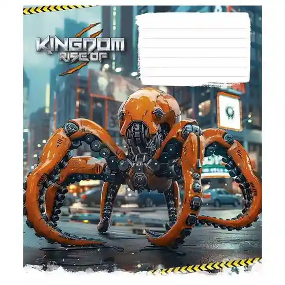 Caiet 12 foi pătrățele Shkolyarik 3467 Animals transformers