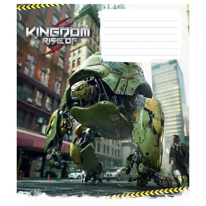 Caiet 12 foi pătrățele Shkolyarik 3467 Animals transformers