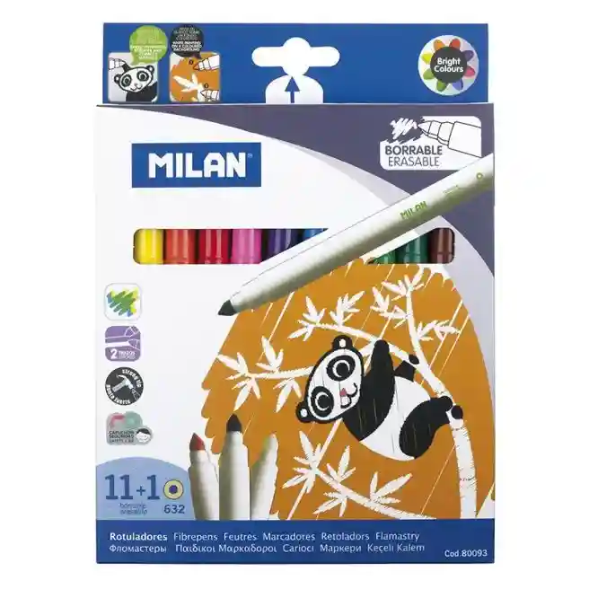 Set carioci MILAN, 12 culori, con, art.80093