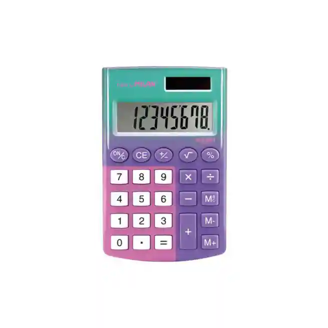 Calculator de buzunar MILAN SUNSET PURPLE
