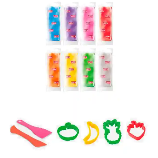 LT Набор массы для лепки "Fruit Set",6 форм,8*20 гр., код 44860