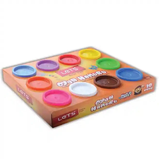 LT Set pentru modelare "10 Colors", 10*75 gr., cod 40647