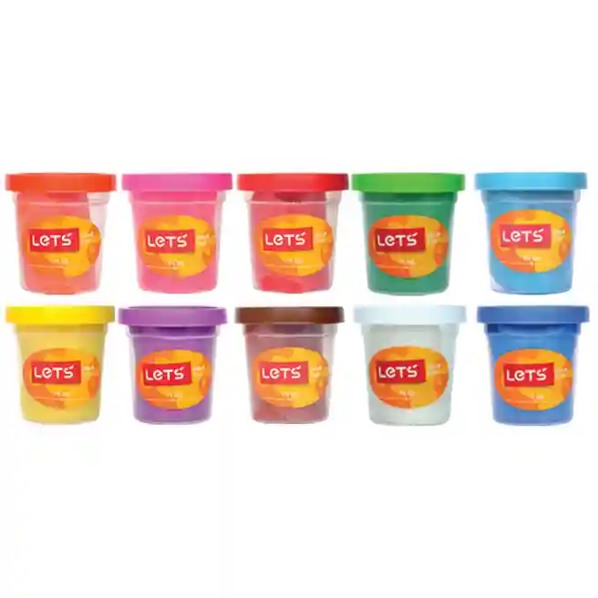 LT Set pentru modelare "10 Colors", 10*75 gr., cod 40647