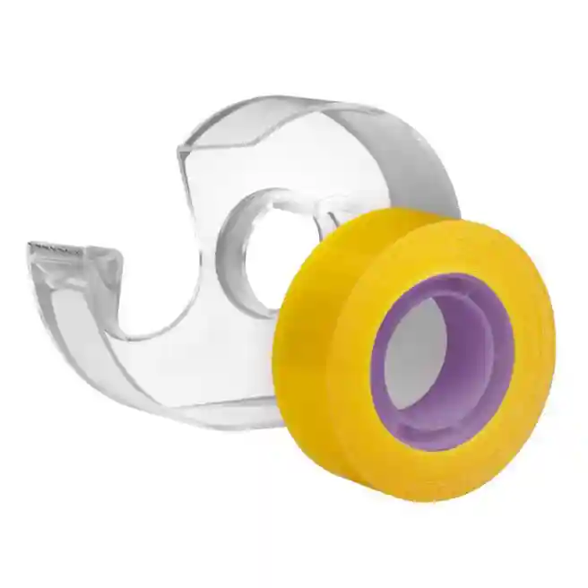 Bandă adezivă 19mm x 33m MILAN transparentă în dispenser