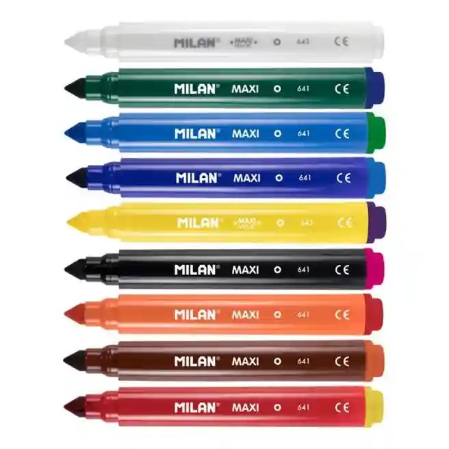 Set de carioci MILAN Maxi Magic 8+2 culori, 80023