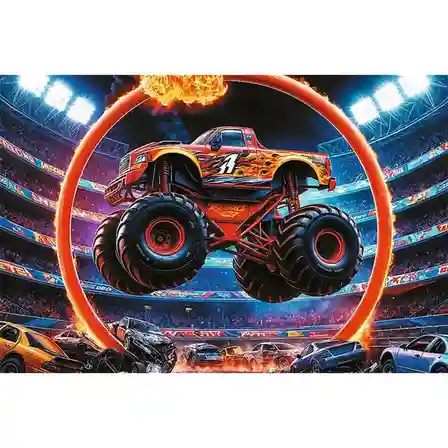 TF Пазлы "60" Monster truck, код 61814