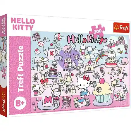 TF Puzzle "300" - Explore the world of Hello Kitty / Hello Kitty, cod 61823