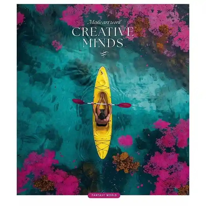 Caiet 96 foi linie Shkolyarik 3509 Creative minds