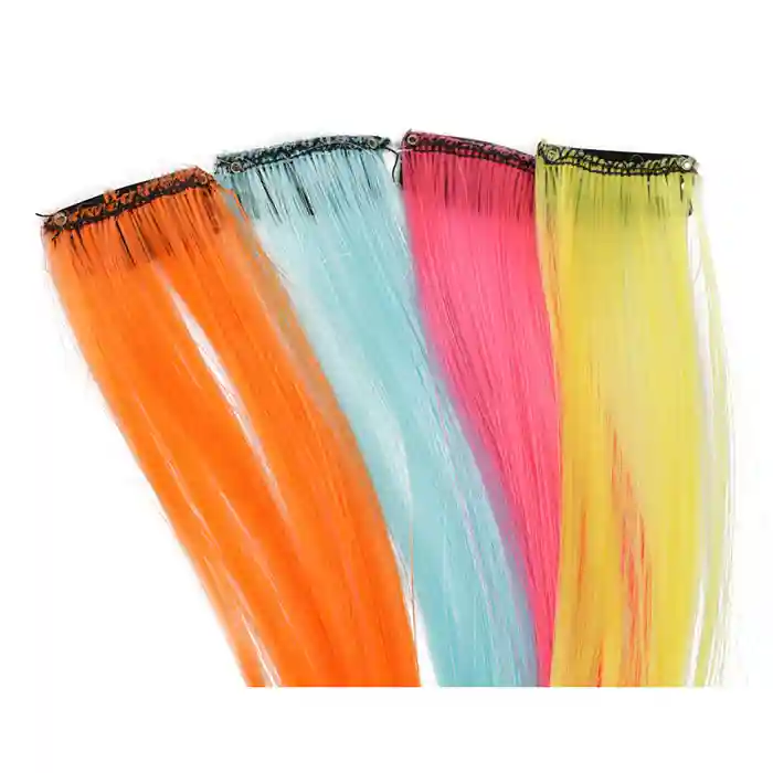 Șuvițe de păr colorate 50 cm