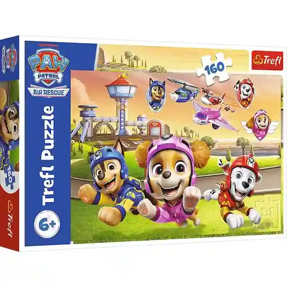 TF Puzzle "160” Câinii sunt în top / Paw Patrol, cod 61806