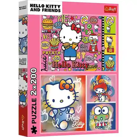 TF Puzzle "2x200" Hello Kitty and friends, cod 61799