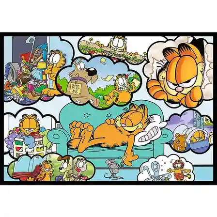 TF Puzzle "4x250” Lui Garfield nu-i plac zilele de luni, cod 61802