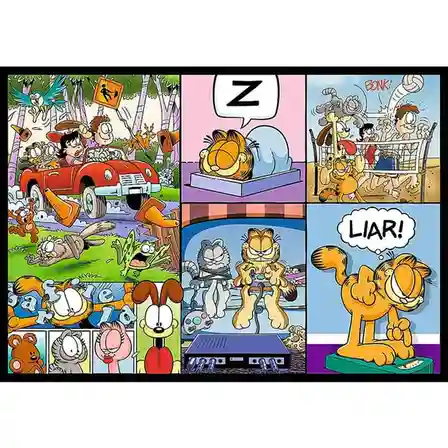 TF Puzzle "4x250” Lui Garfield nu-i plac zilele de luni, cod 61802