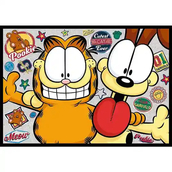 TF Puzzle "4x250” Lui Garfield nu-i plac zilele de luni, cod 61802