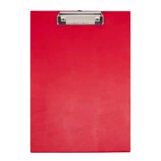 Clipboard A4 OfficeLine, suprafață PVC, roșu