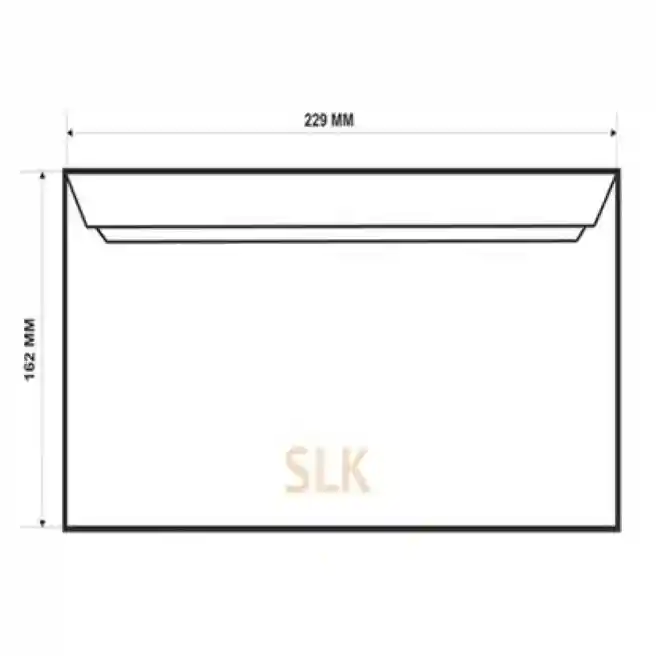 Конверт C5 SLK внутренняя печать (162*229)