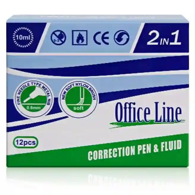 Corector "2 în 1", 10 ml, OfficeLine, (per bucată)