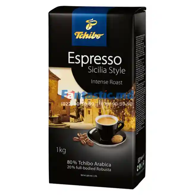Cafea boabe "Tchibo Sicilia Style", ambalaj moale, 1000 gr.