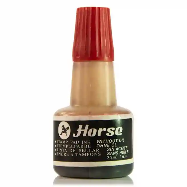 Tuș pentru ștampile Horse, roșu