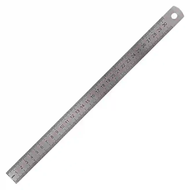 Rigla din metal, 30 cm